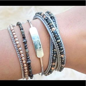 Stella & Dot Sierra Double Wrap Bracelet